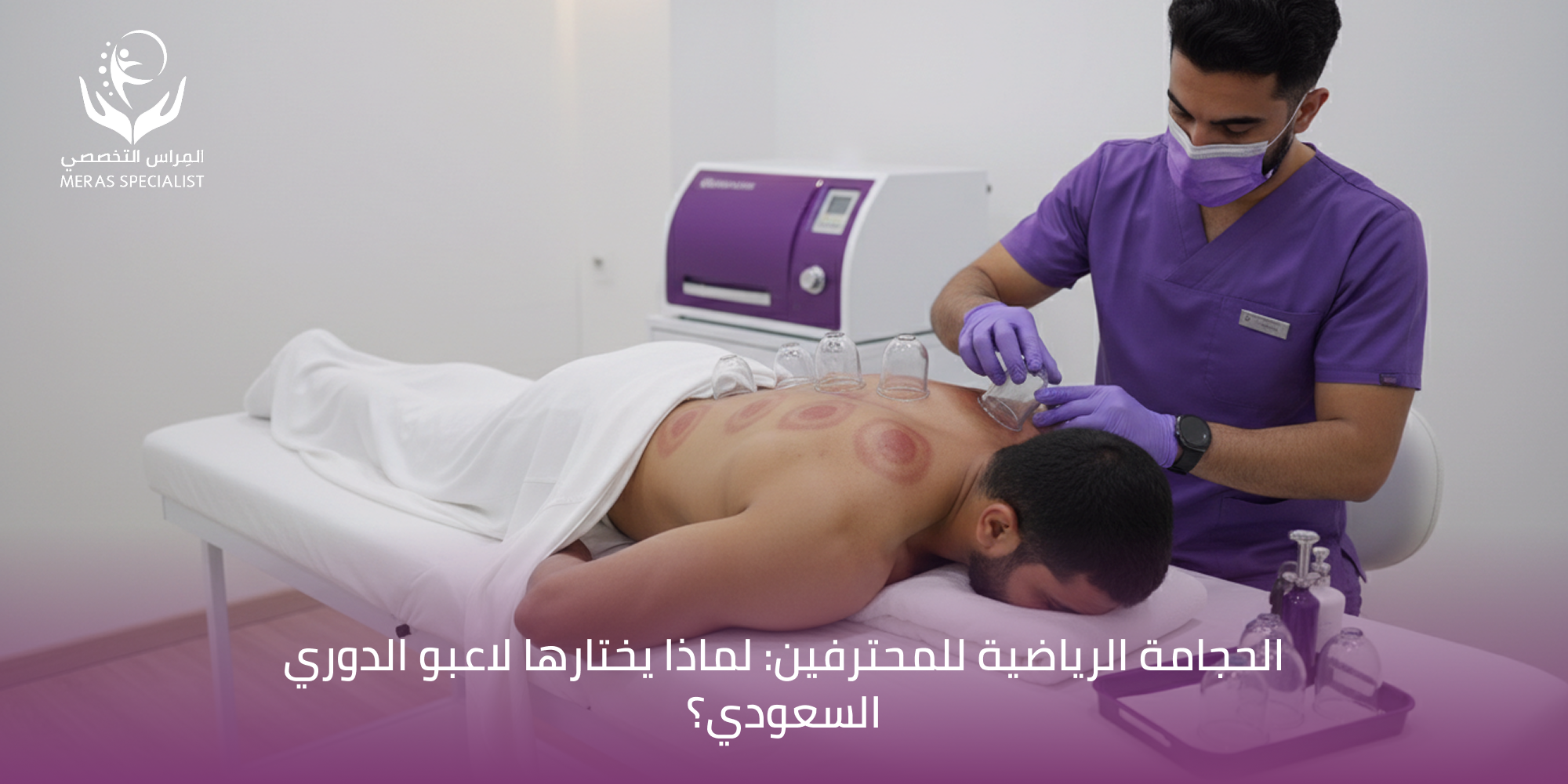 الحجامة الرياضية للمحترفين